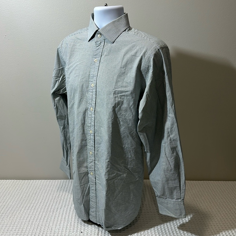 Ralph Lauren Blue Casual Button Down Shirt Classic Design